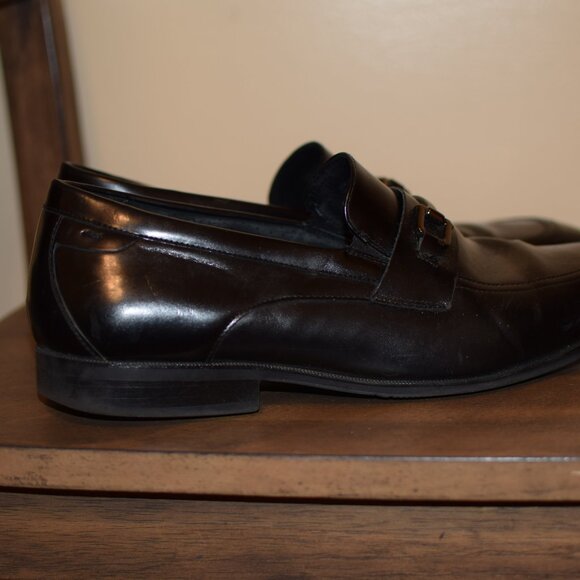 Stacy Adams Moc Toe Leather Dress Shoes Business Casual Career Formal Wear - 13M - Picture 3 of 6
